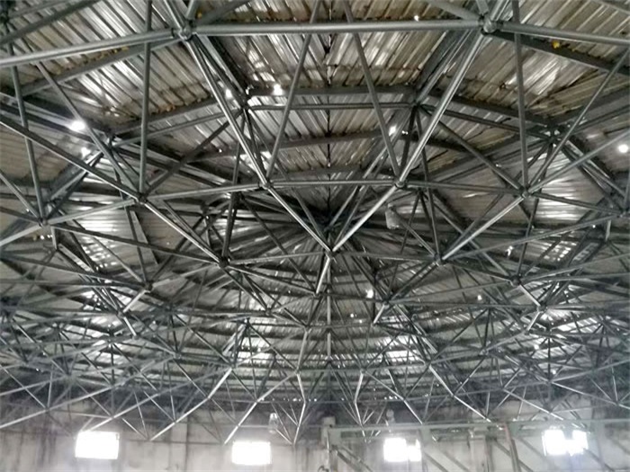 彭州洗煤厂蓄水池网架